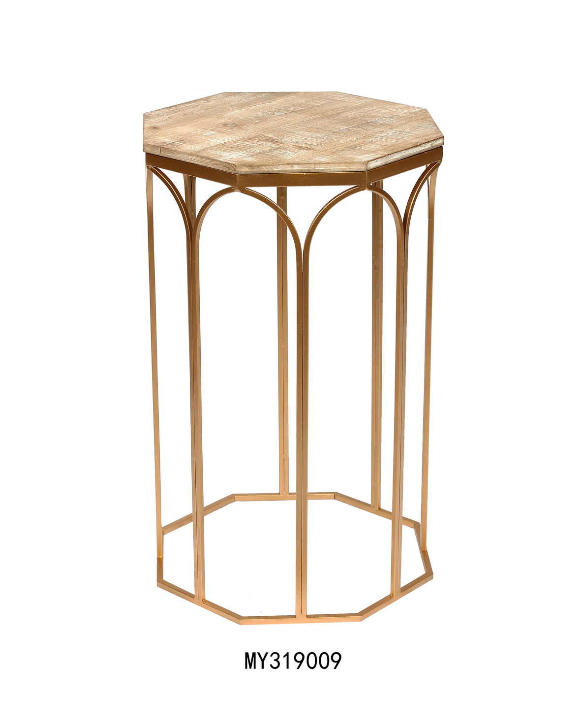 Metal/wood planter stander