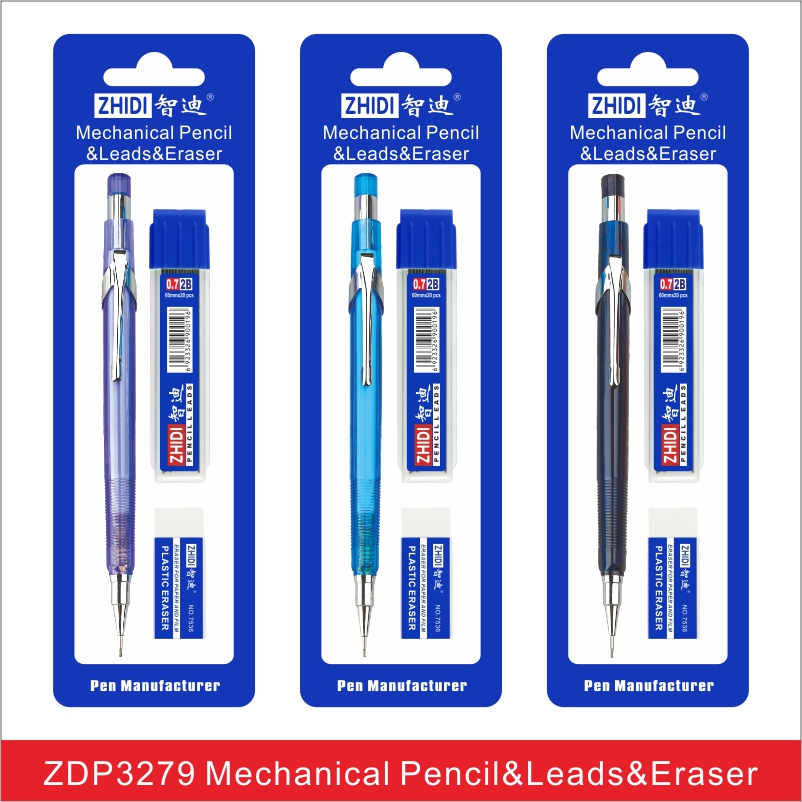 Mechanical Pencil+lead+eraser