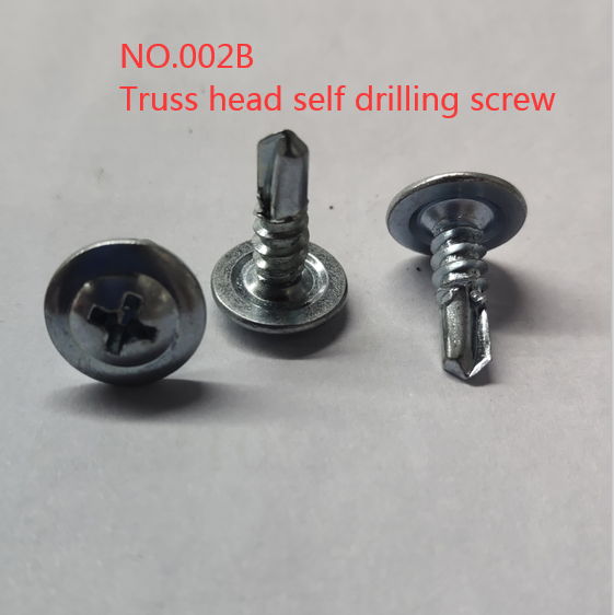 DIN7504Q Modified Turss Head Self tapping/Drilling Screws zinc plated, C1022
