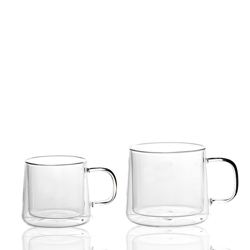 Double Wall Glasses Coffee Cup Borosilicate Glass