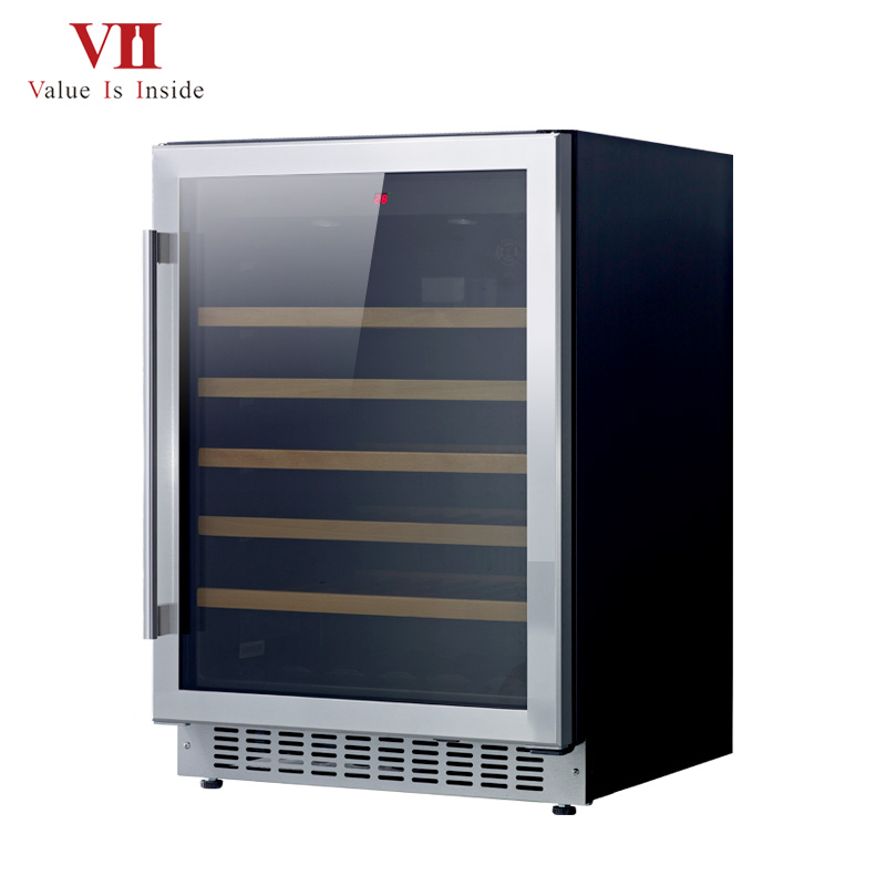VII VCU54SB Built-under or Free Standing Single Zone Wine Cabinet