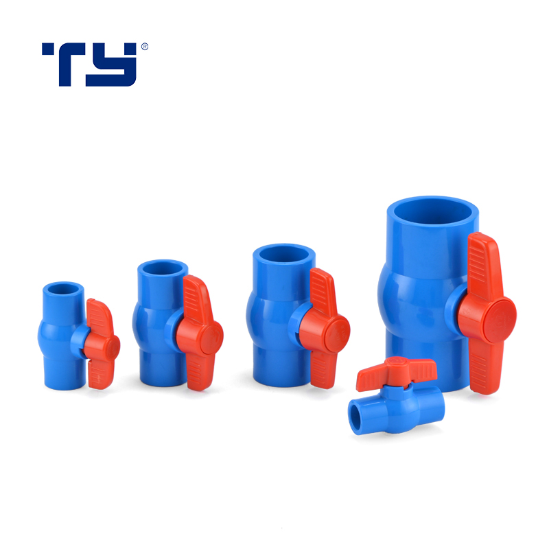 PVC Ball Valve Plastic Ball Valve Socket or thread