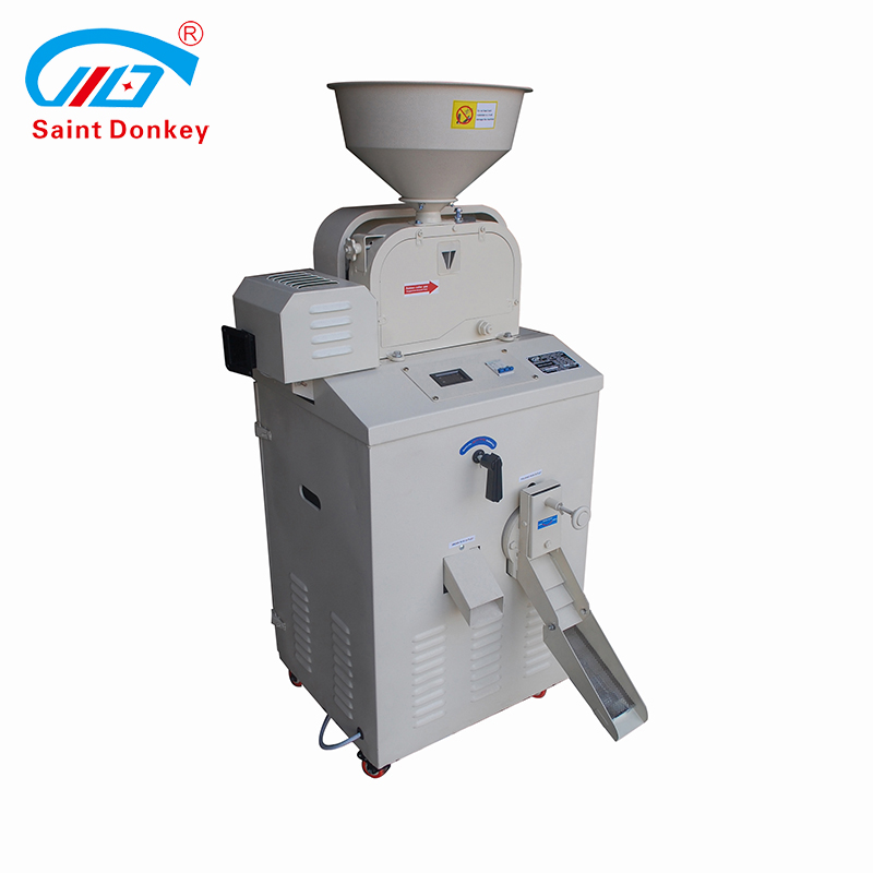 Combined rice mill and husker machine rice whitening machinery