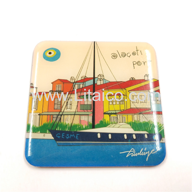 Customized fashion metal refrigerator magnet
