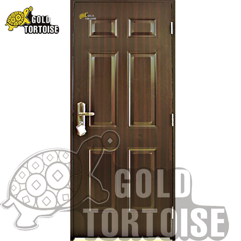 GOLDTORTOISE American Door，3 Panel Steel Internal Door