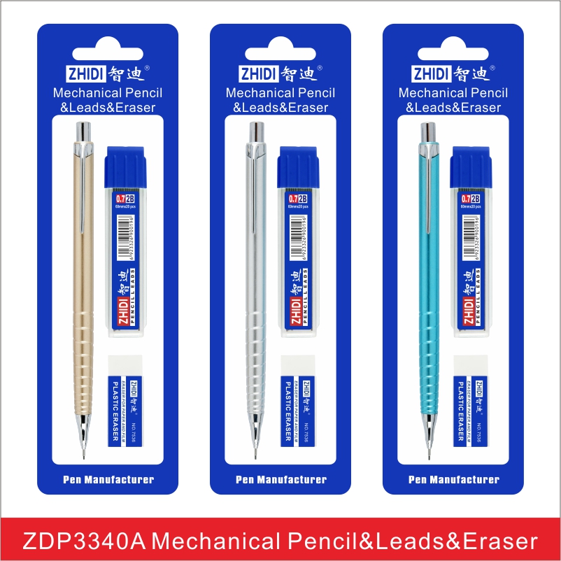 Mechanical Pencil+lead+eraser