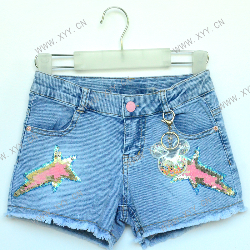 Girl's jean shorts