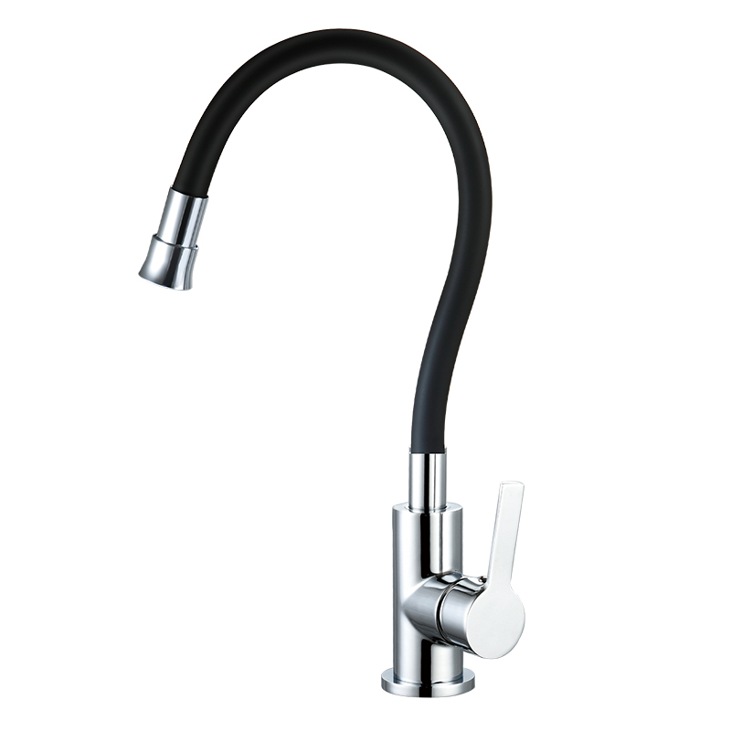 Economic colorful flexible lead free health kitchen faucet
