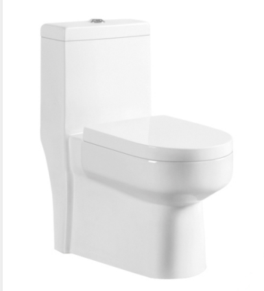 One-piece toilet