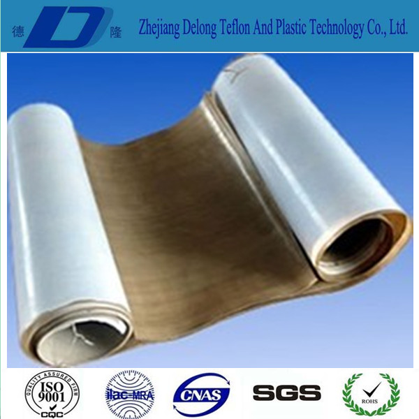 Etching PTFE film