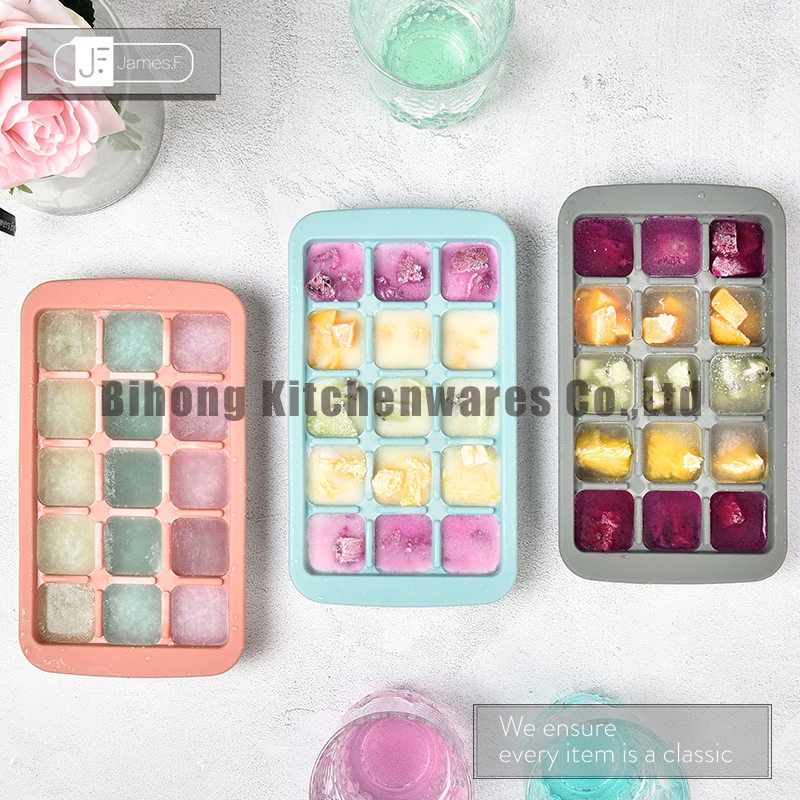 15 Hole Silicone Ice Cube Tray