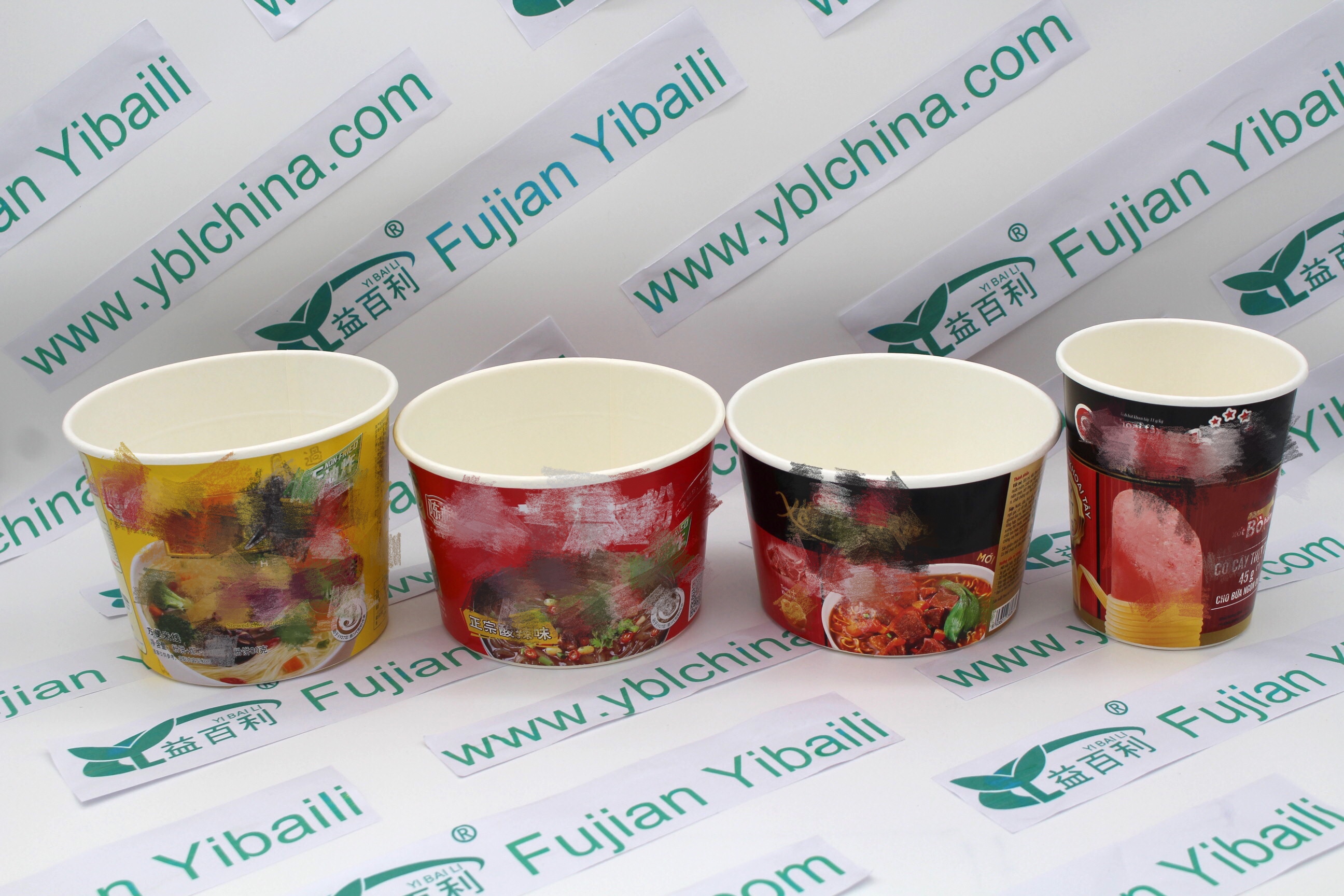 Disposable Double Wall Paper Bowl with Air Space
