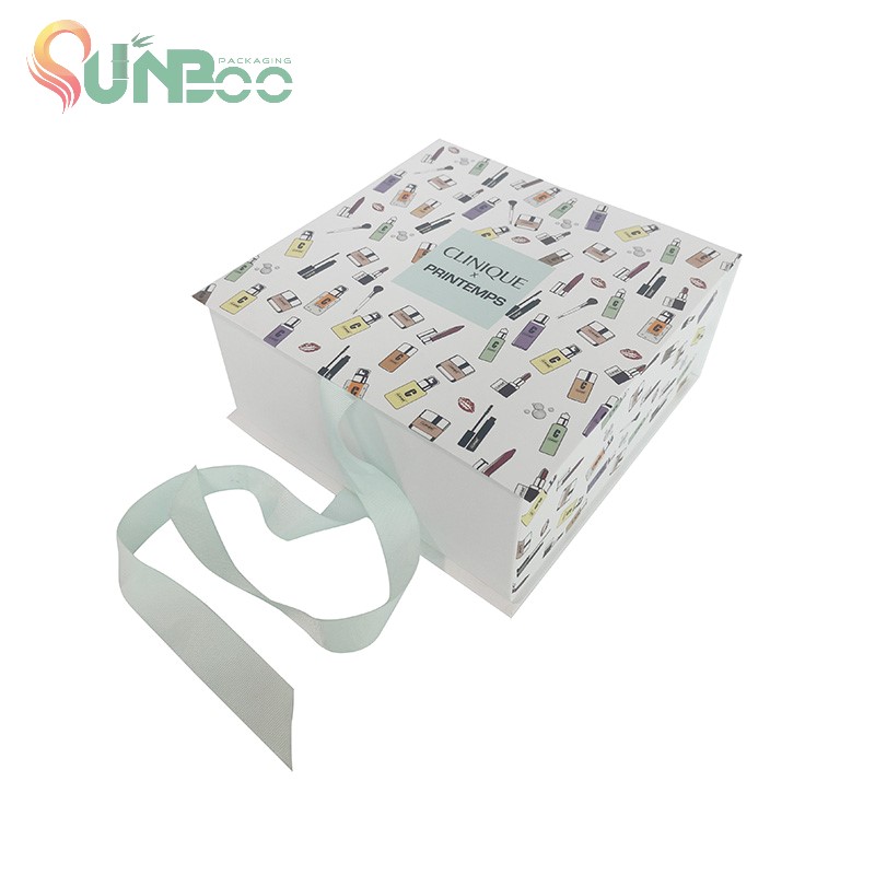 Comestic folding paper box