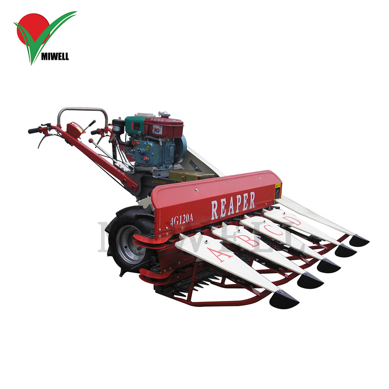 Rice wheat power reaper harvester 4G120A