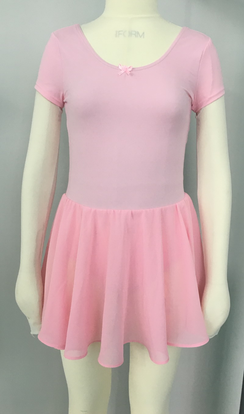 Kids short sleeve dress /basic dancewear - dance / performance