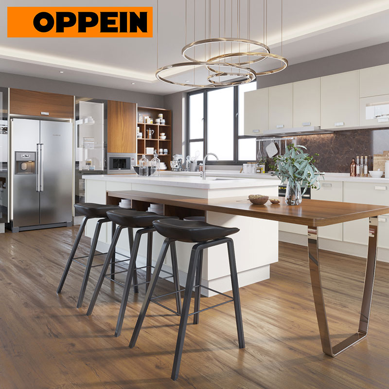 Transitional kitchen cabinet，kitchen cabinet