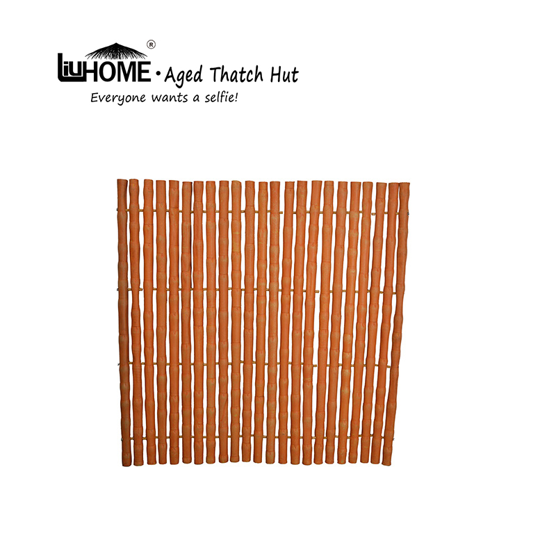 plastic artificial bamboo decorative fencing