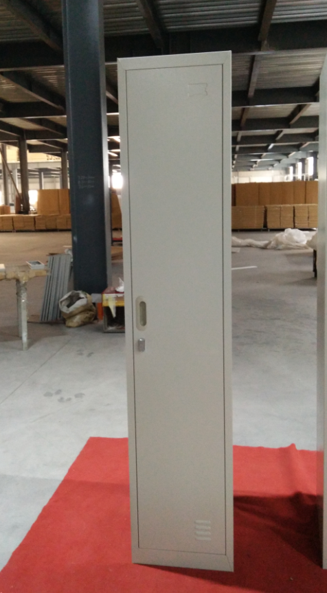 Single door steel locker