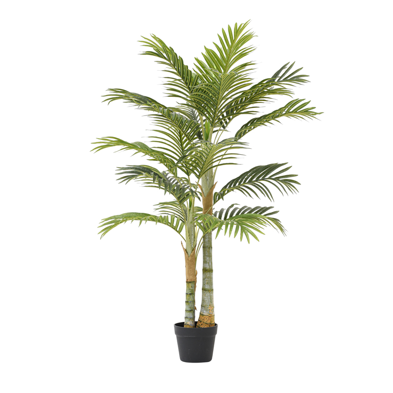 Bonsai artificial palm tree X21 sets of leaves