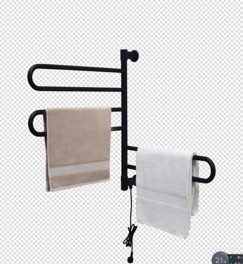 Towel warmer rack