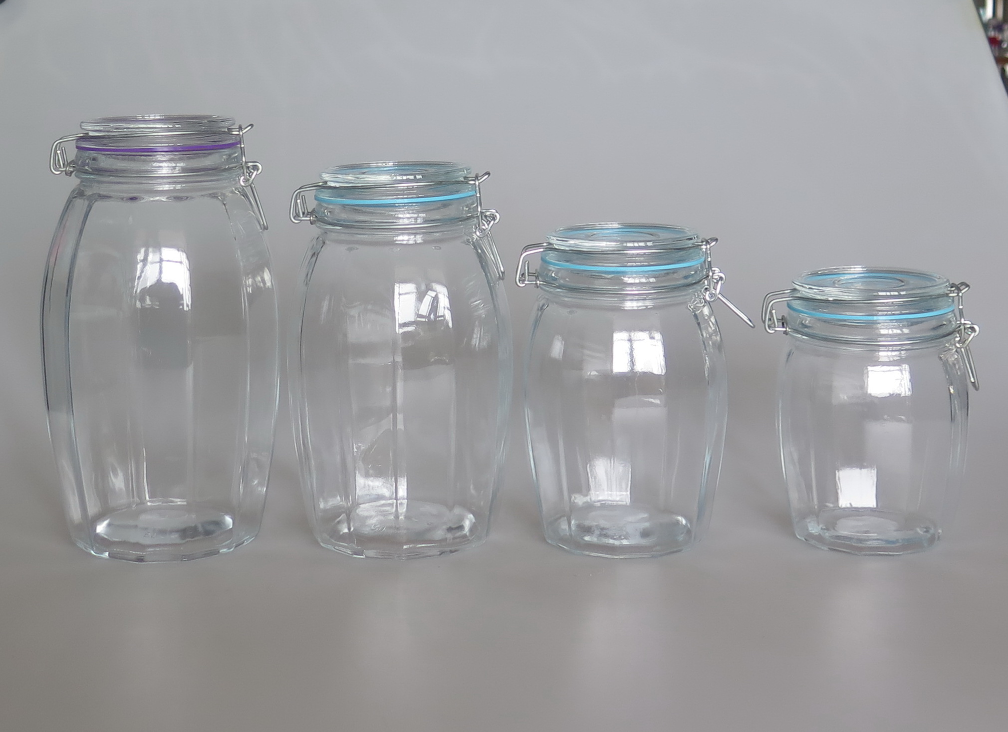 F6239-1 Glass Canister Storage Jar