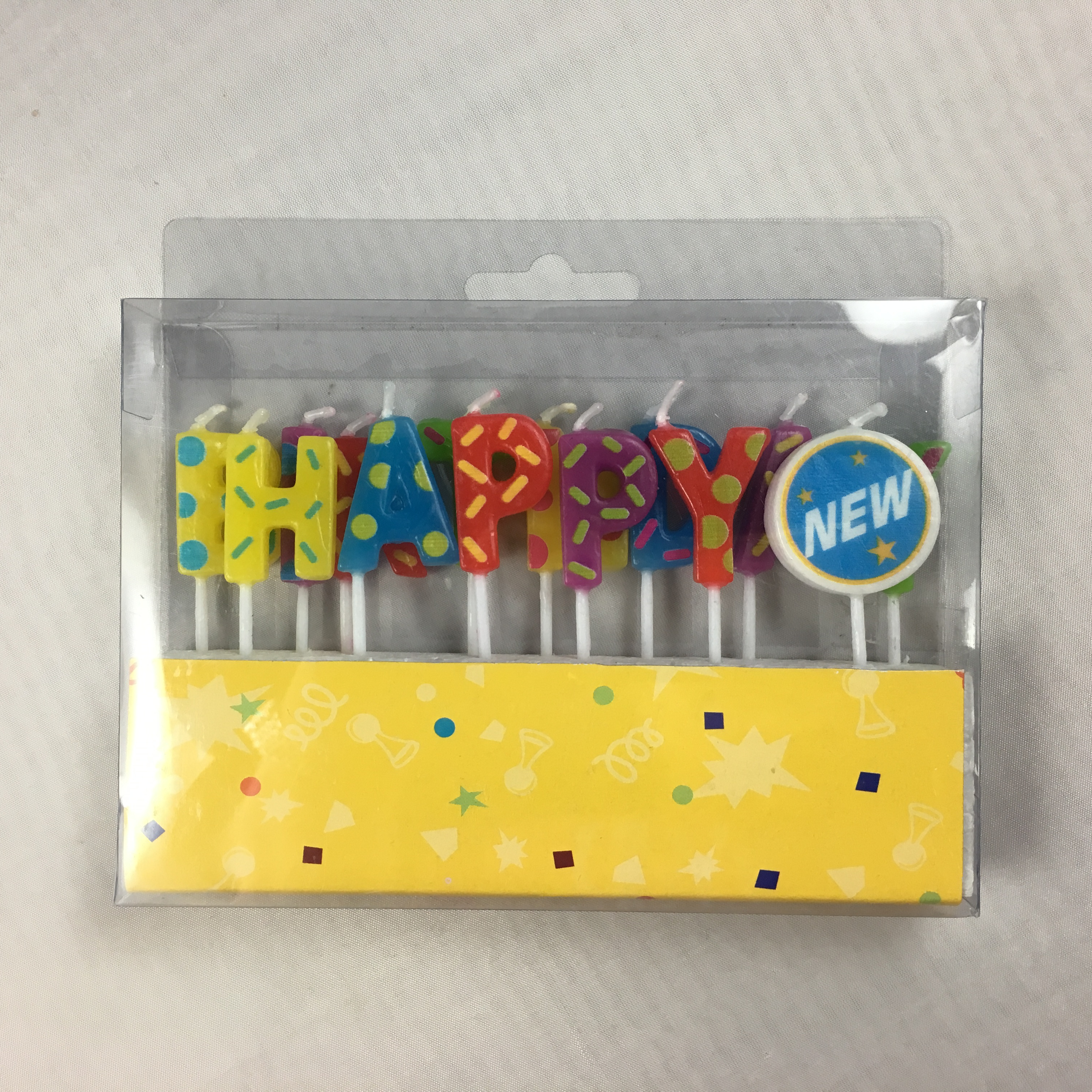 Letter candles