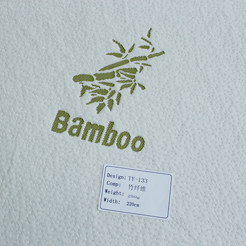 Bamboo Fabric Breathable Comfor Knitted Mattress Fabric