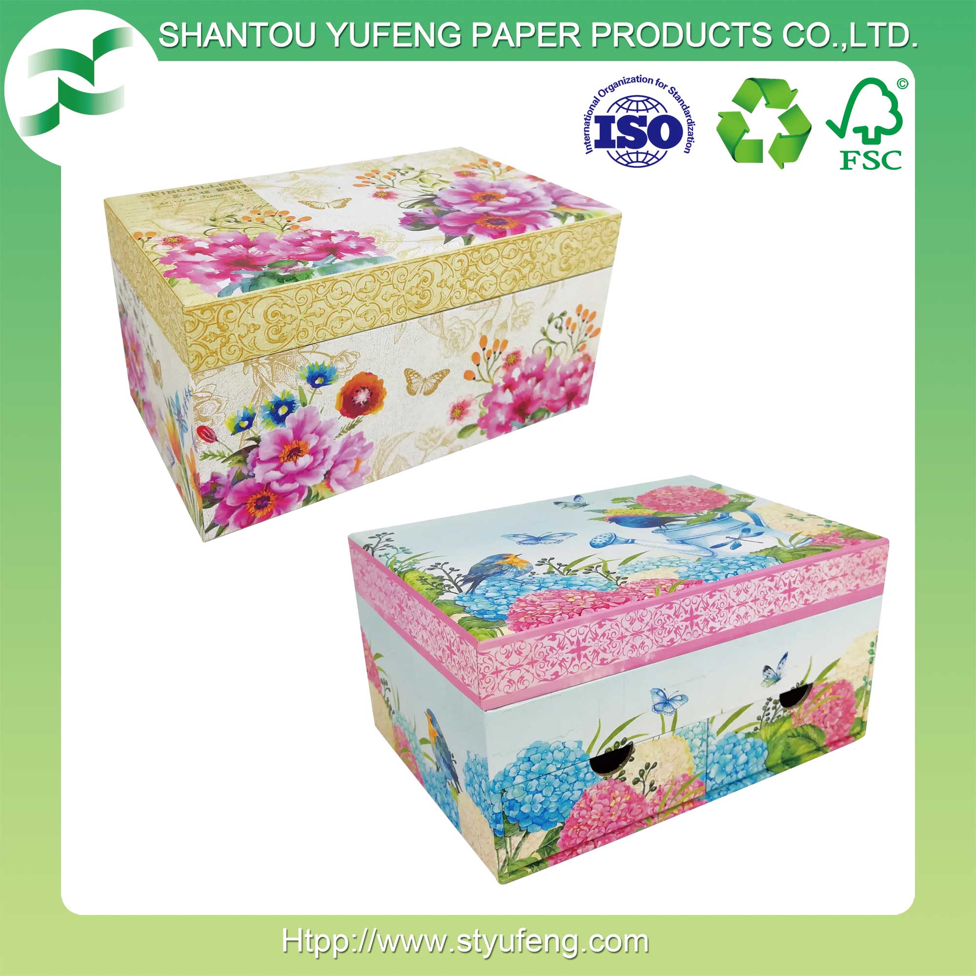-Comestic box Desk organzier Jewelry box Gift box Strage box Paper box