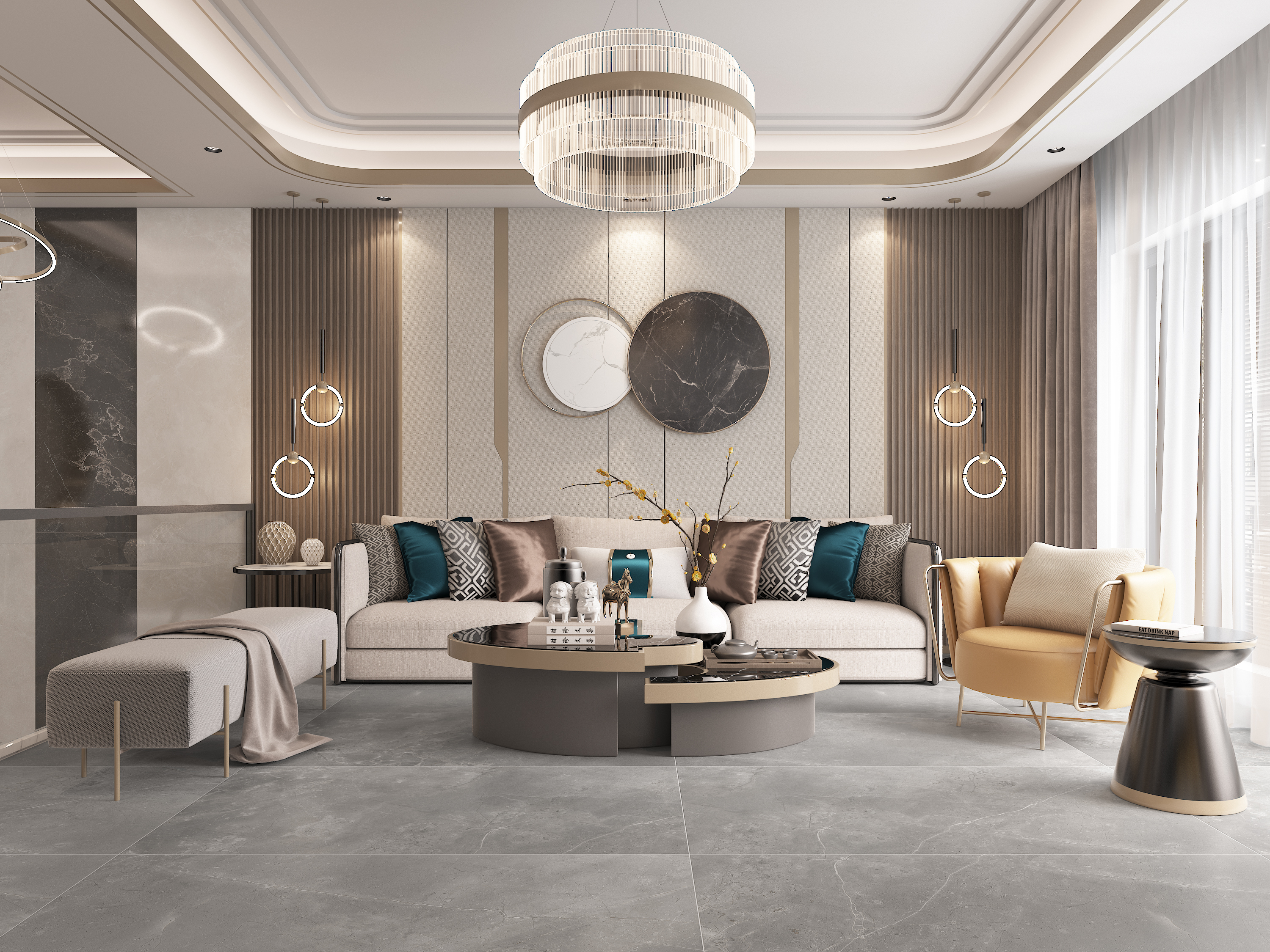 Rustic tile/ Glazed tile/ Floor tile/Pocelain tile 60-120FMC10003M