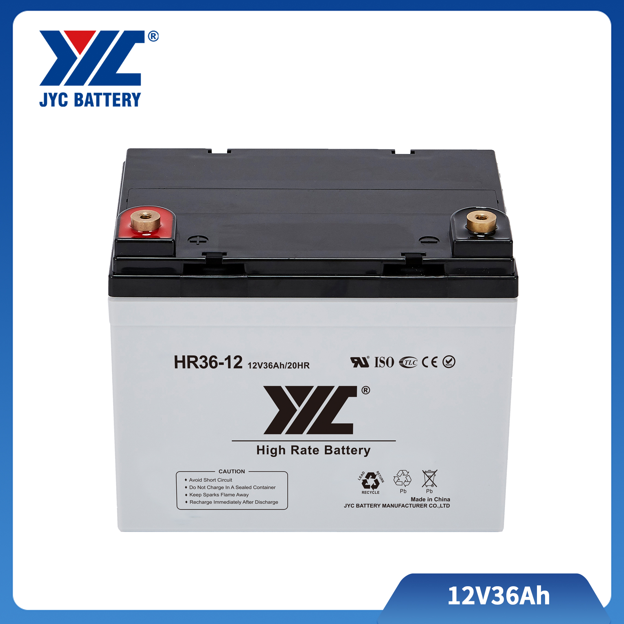 JYC High Rate Battery 12V Battery Data Center