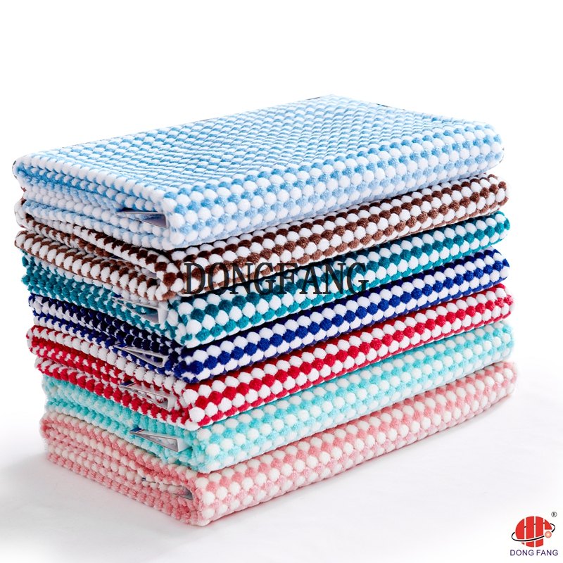 100% polyester jacquard cationic flannel