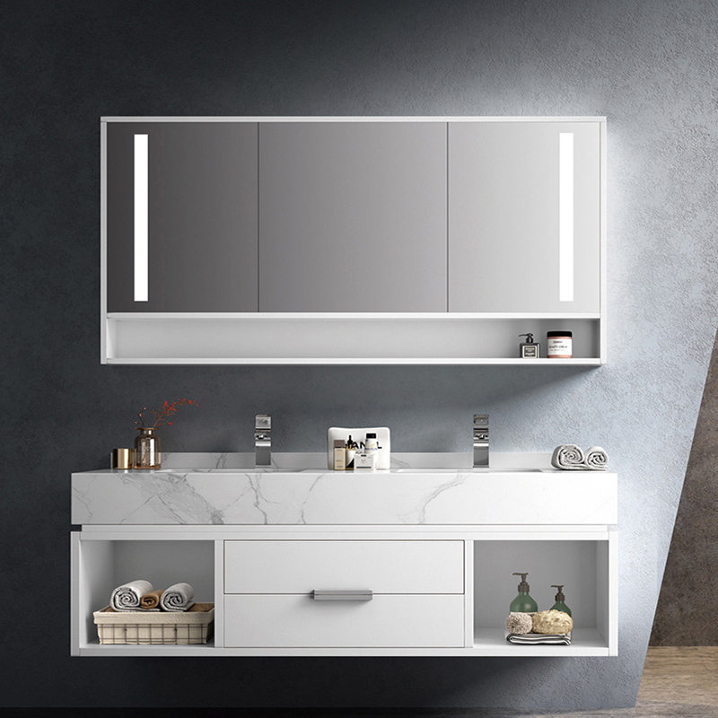 Bathroom Vanity, Modern Bathroom, White Color Bathroom Cabinet