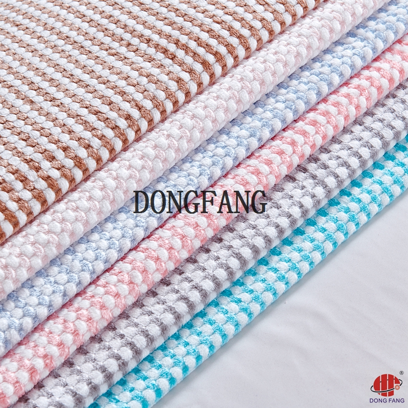 100% polyester jacquard cationic flannel