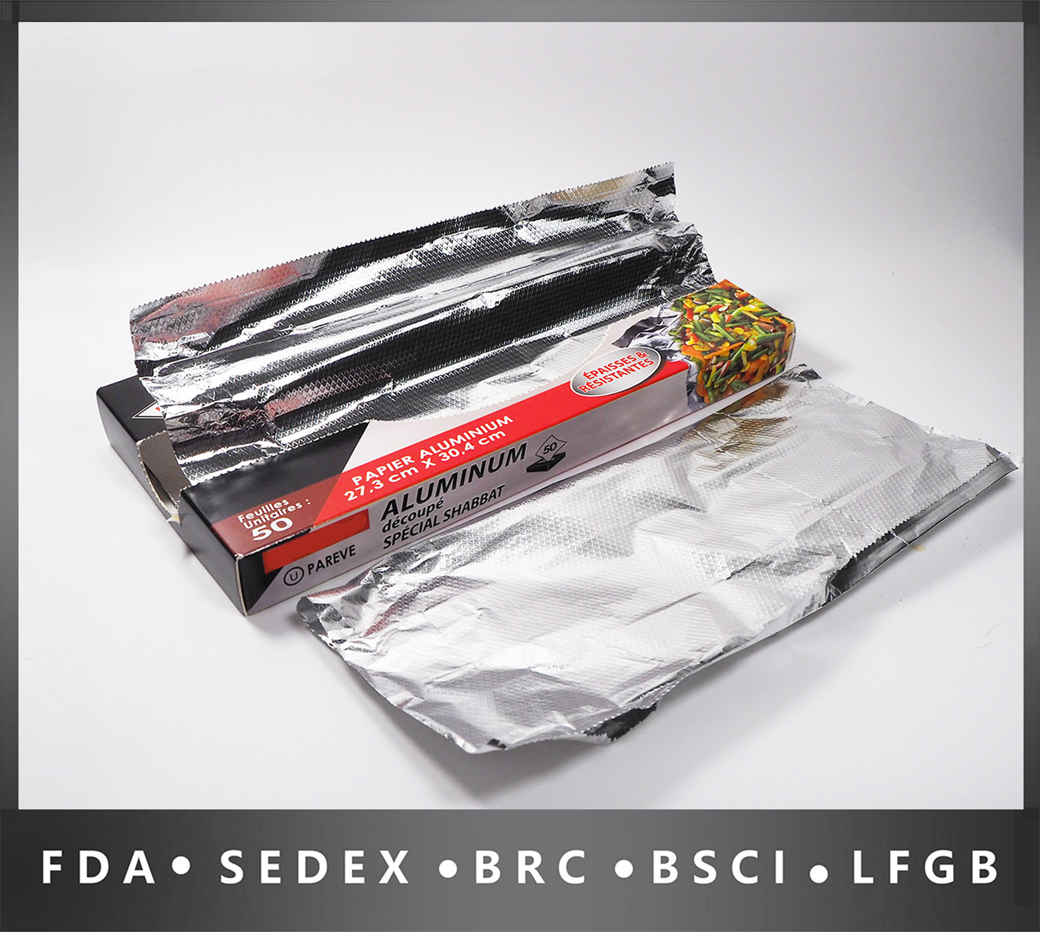 Pop-Up Aluminum Foil Sheets