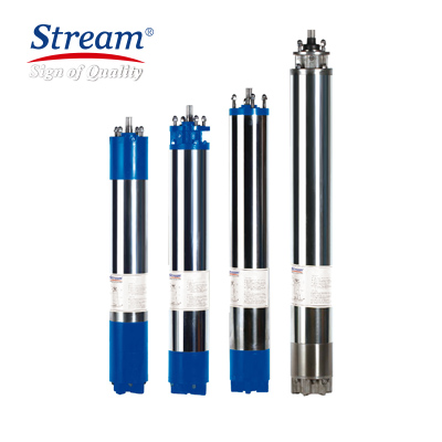 6" water filled submersible motor