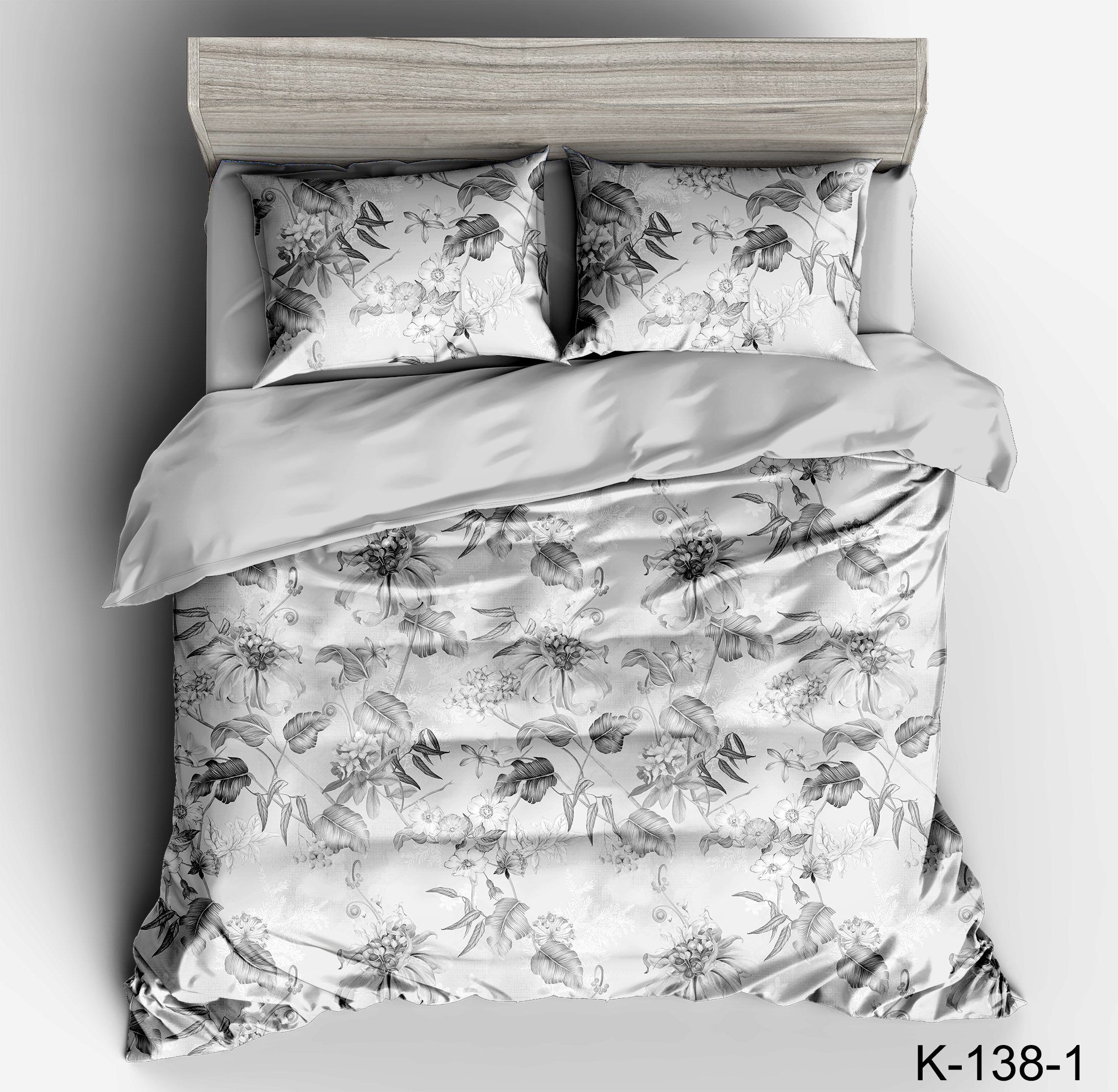 Digital printing duvet cover set (100%cotton / 100%polyester)