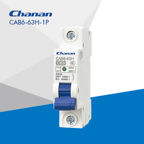 MCB CAB6-63H 10KA Miniature Circuit Breaker