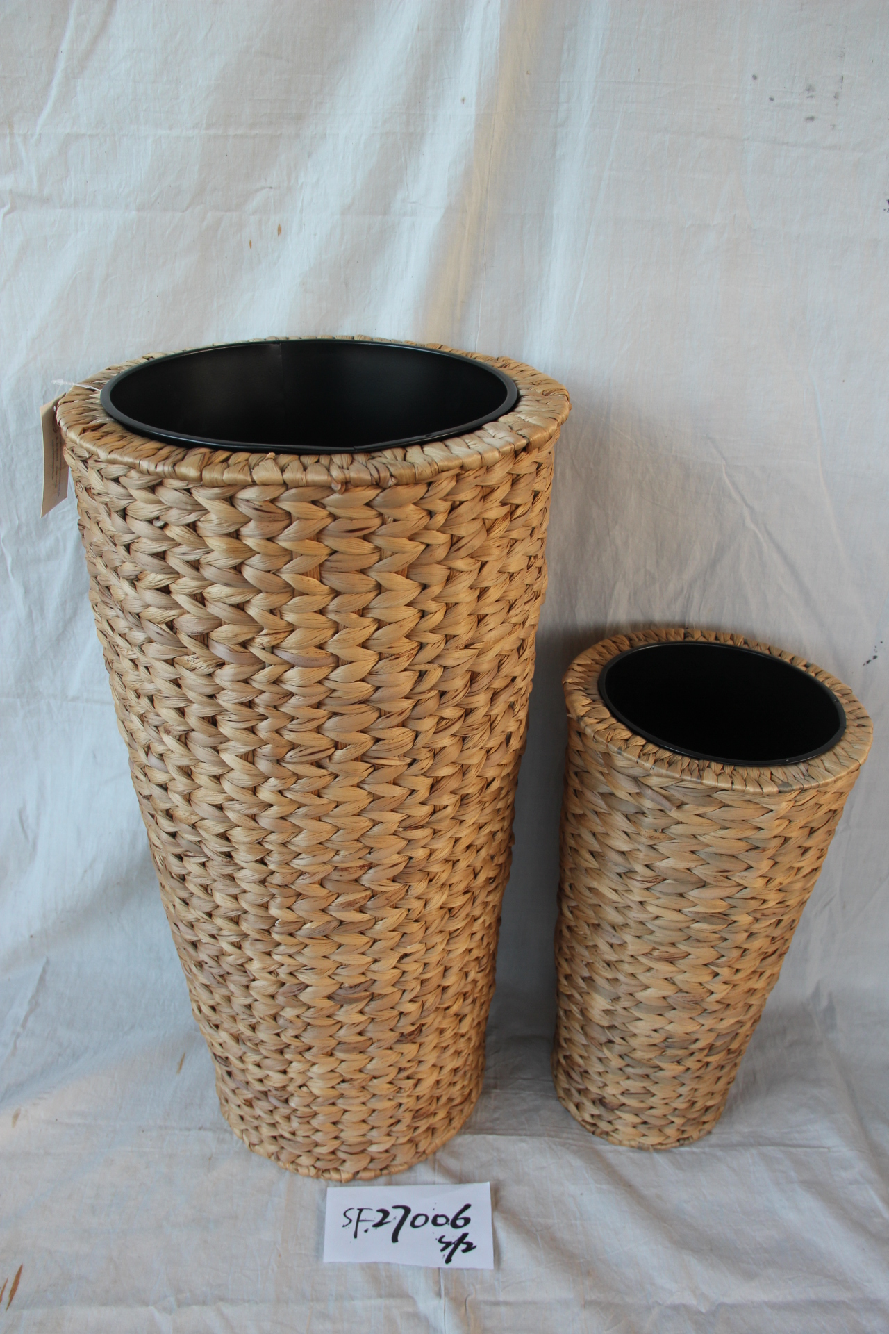 Water hyacinth flower pot