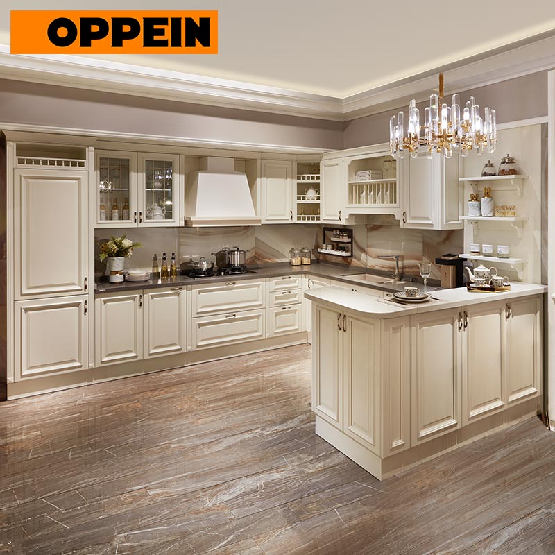 Traditional kitchen，kitchen cabinet，solid wood kitchen