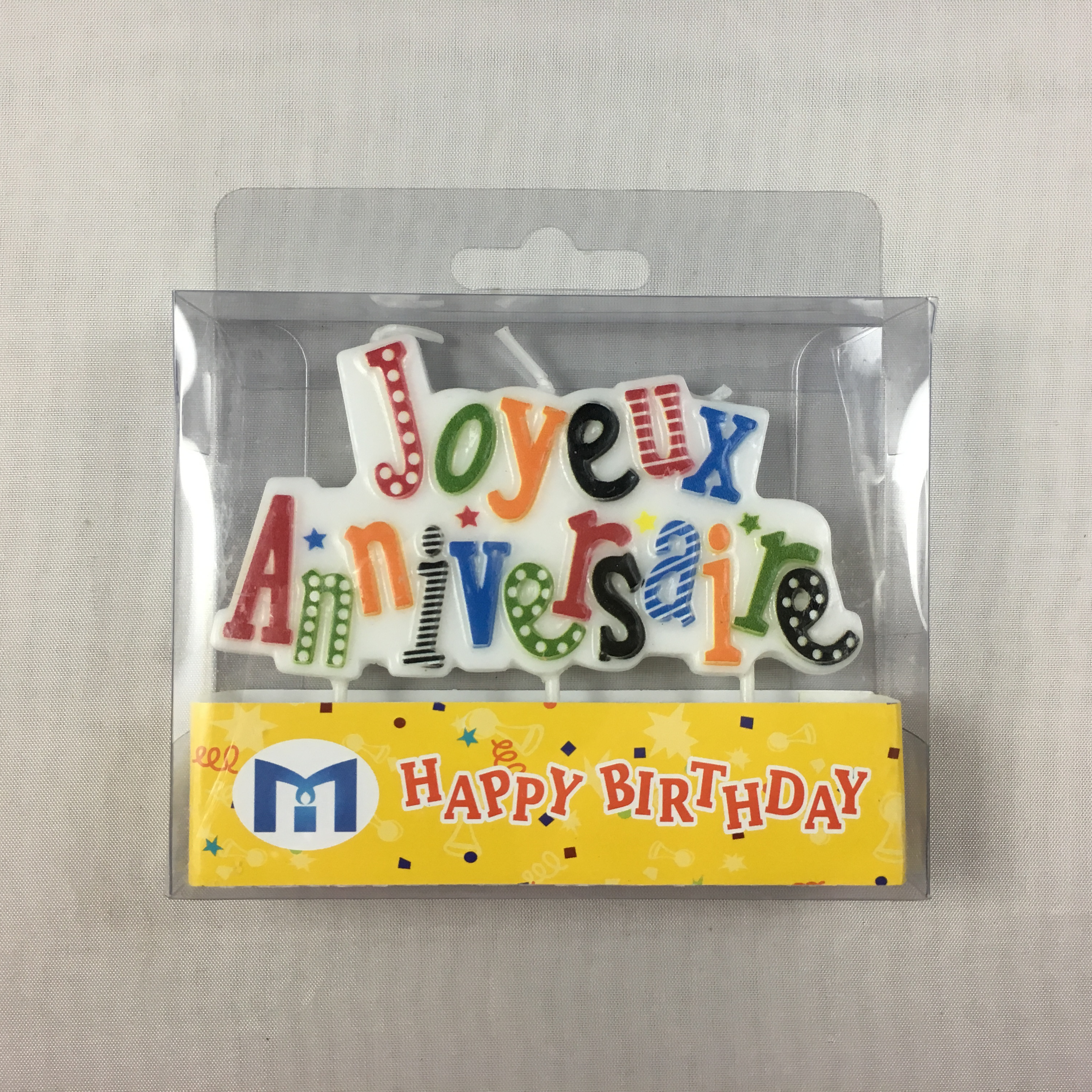 Letter candles