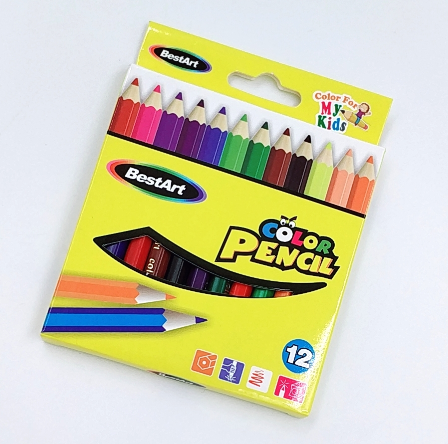 3.5‘’12 Colors pencil