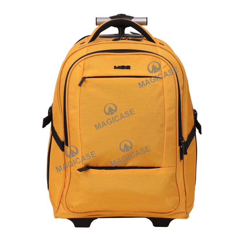 MAGICASE Travel Rolling Laptop Backpack 15.6 inch Computer backpack Stylish Water-repellent Laptop backpack for Work/ Business/ College/ Men/ Women