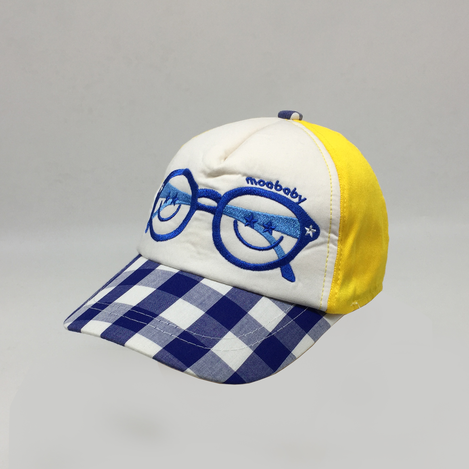 Children's cotton embroidered baseball cap