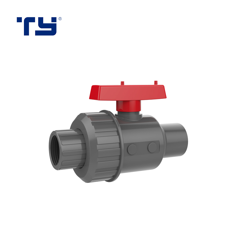 PVC single union PVC Ture union PVC Ball Valve Plastic Valve PVC valve