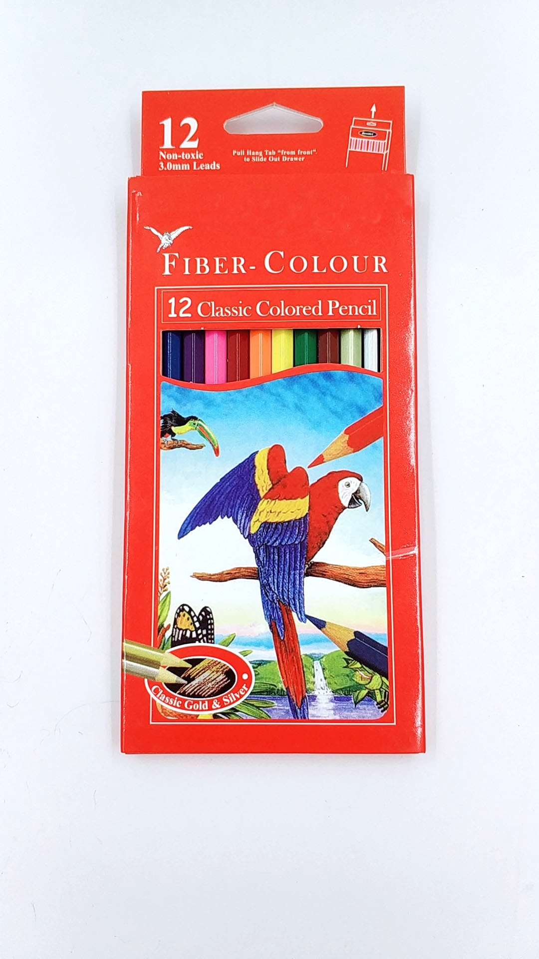 12Color hexagonal color pencil