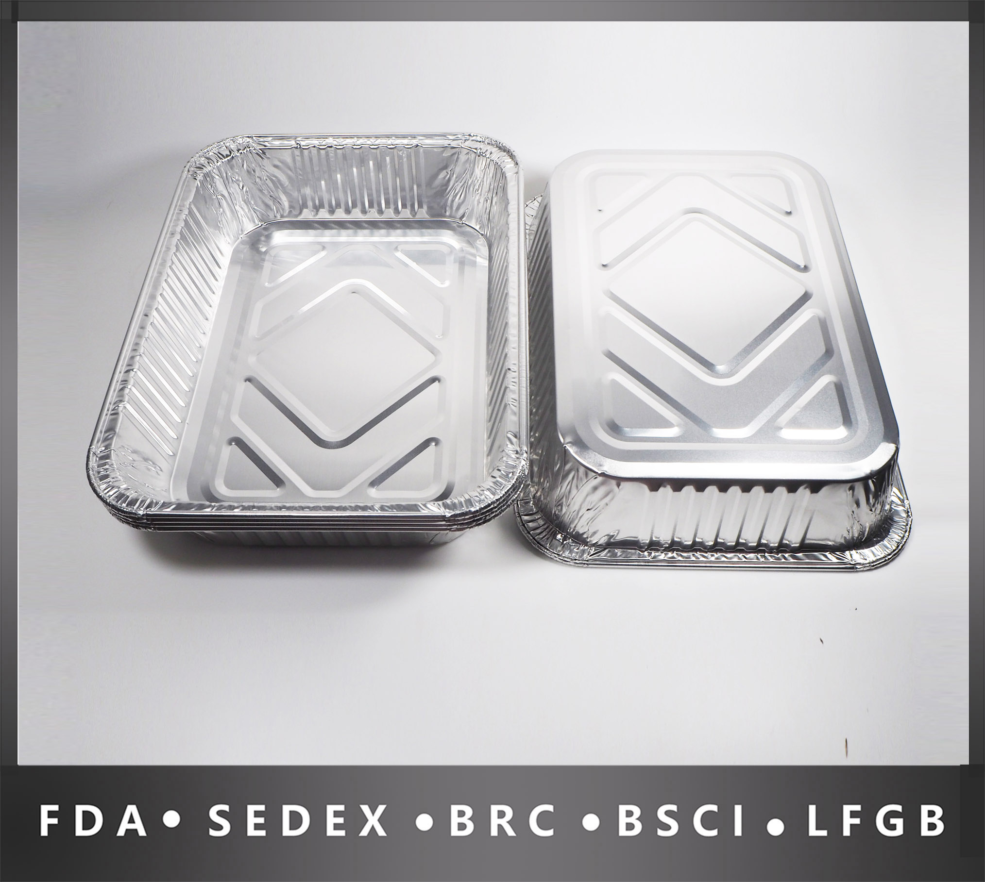 1/2 Size Foil Deep Steam Table Pan