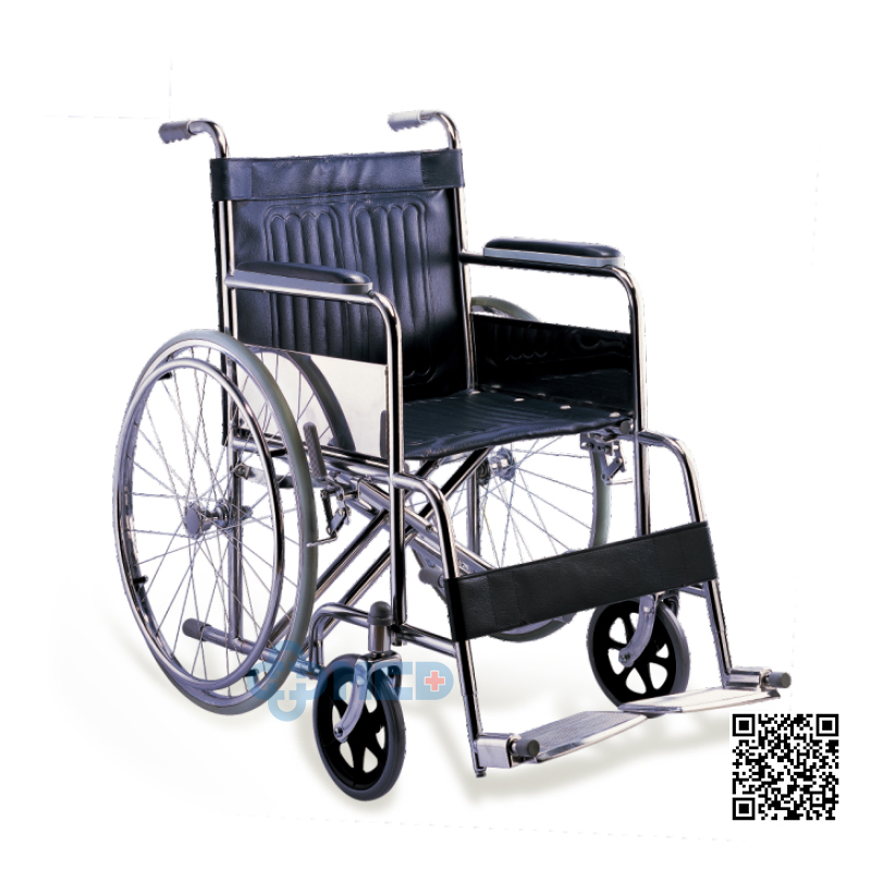 UT-874 Manual Stainless Steel Wheelchair