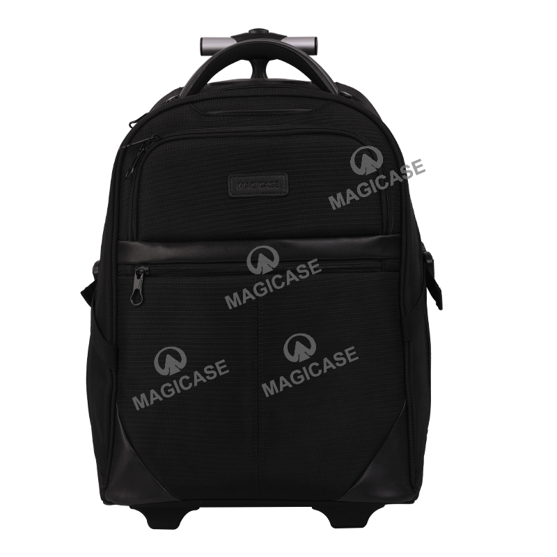 MAGICASE Travel Rolling Laptop Backpack 15.6 inch Computer backpack Stylish Water-repellent Laptop backpack for Work/ Business/ College/ Men/ Women