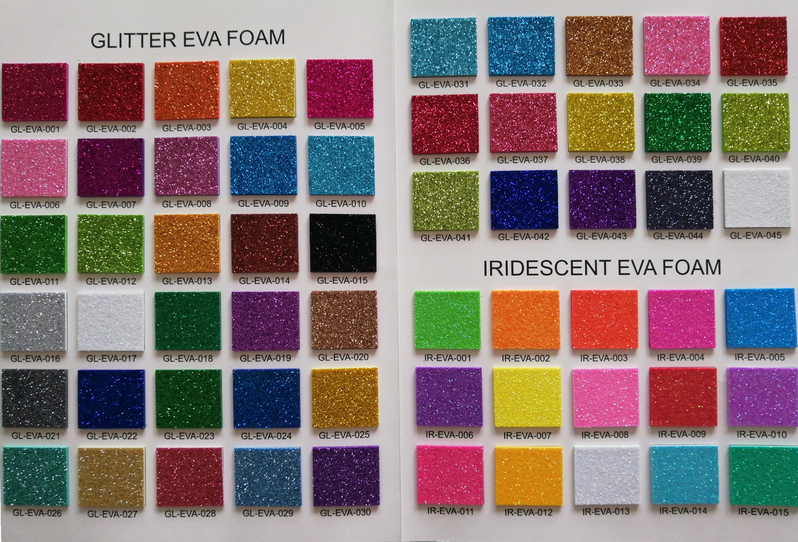 Eco-Friendly Factory Price Glitter EVA Foam Sheet