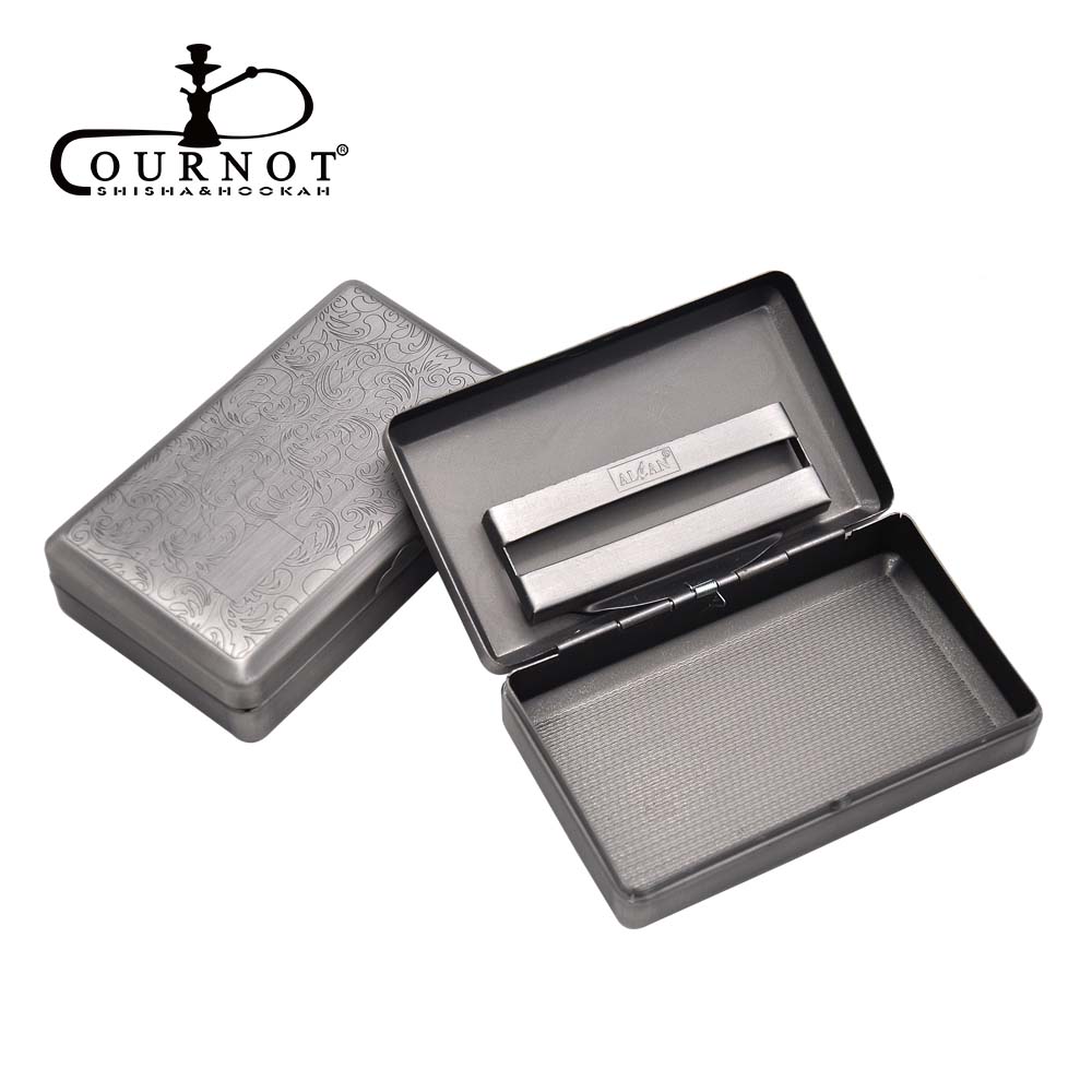 Metal Tobacco Box 1PC Storage Pocket Size Cigarettes Case